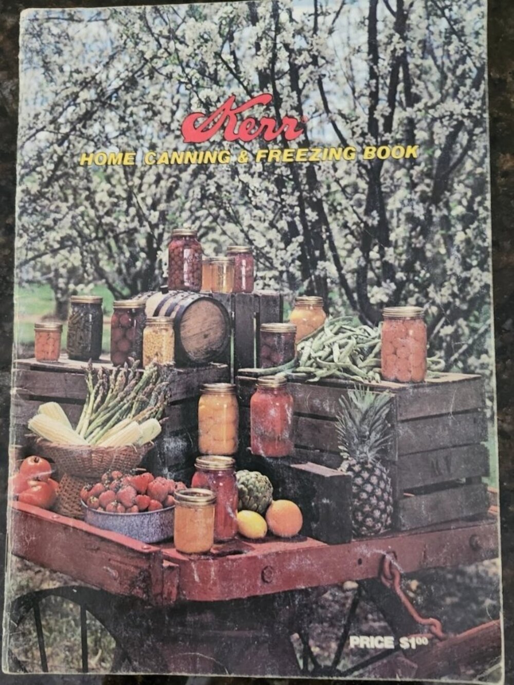 Kerr 1970's Home Canning And Freezing Book